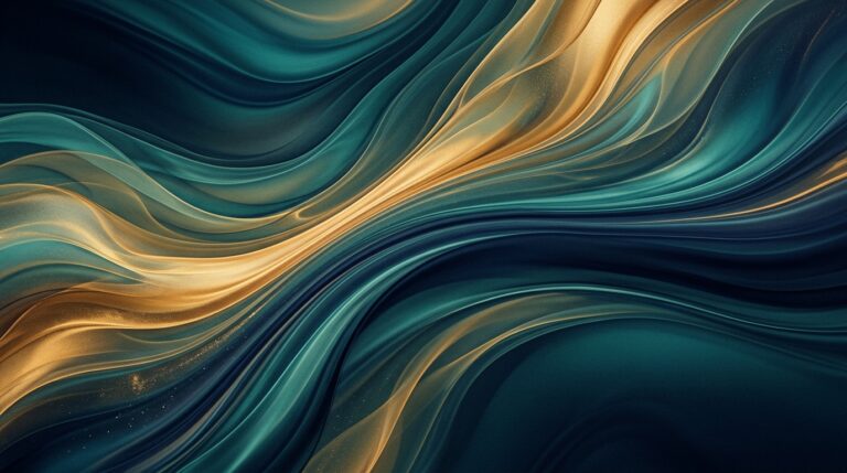 Abstract flowing streams of color splitting at a fork, one drifting off course while the other continues steadily, representing a question that leads to the wrong conclusion
